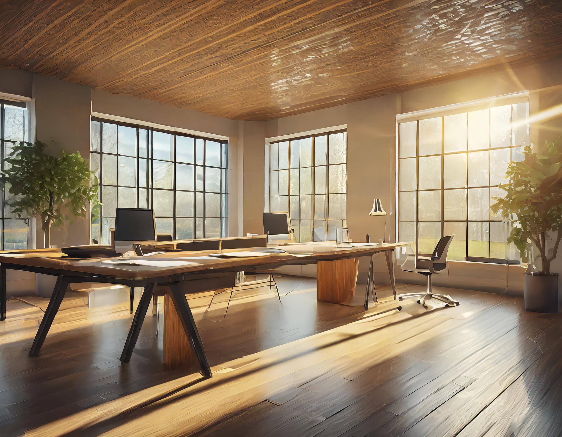 Moderne Büroräume der Steuerkanzelei Jensen GmbH mit freundlichem Ambiente